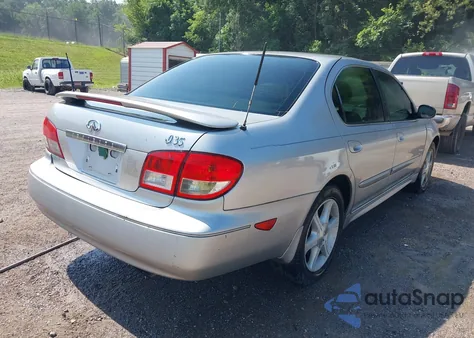 2004 Infiniti I35 Luxury z USA, uszkodzony, nr VIN JNKDA31A84T204698
